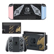 全新 Monster Hunter Rise Nintendo Switch保護貼 有趣貼紙 包主機2面+2個手掣) BYSNS0293