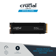 Crucial P5 Plus Gen4 NVMe™ M.2 SSD with heatsink - CTXXXXP5PSSD5