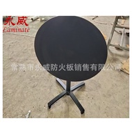 F Generation Anti-BET Dining Table Foldable Easy Storage Diameter 600mm Round 12mm Black Can Be Embe