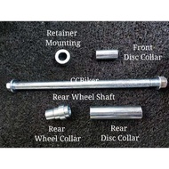 SYM VF3i Rear/ Front Wheel Shaft/ Tayar Sap/ Bush/ Disc Collar/ Retainer Mounting Depan Belakang Hub
