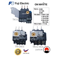 FUJI OVERLOAD RELAY CONTACT TR-ON/3 / TR-51N/3 / TK13 (0.8-1.2A / 1.4-2.2A / 1.7-2.6A / 2.8-4.2A / 9