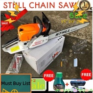 ⭐Home renovation⭐ ✭HEAVY DUTY CHAINSAW STHLL 18  20  22 58cc 2 Free Gift Mesin tebang Pokok Chain Saw 461♪