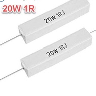 5pcs 20W 1R 1OHM 20W RESISTOR