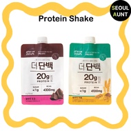 [Binggrae] The Protein Shake Pouch Diet Meal Replacement Korean Protein Shake｜Chocolate / Grain