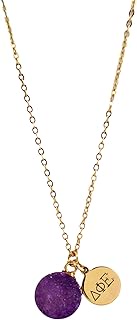 Delta Phi Epsilon Sisterhood Druzy Necklace
