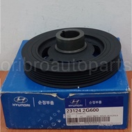 [READY STOCK] HYUNDAI SANTA FE 13' 2.4 GENUINE PART CRANKSHAFT PULLEY 23124 2G600 (100% ORIGINAL)