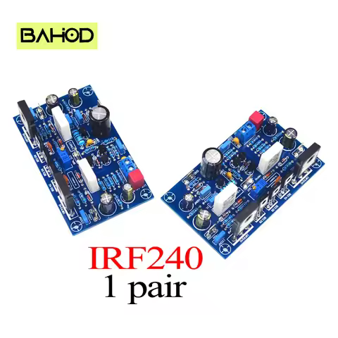 BAHOD 2pcs Class A Power Amplifier Board 100w Speaker Amp Fet Module Irf240 Audio Power Amplifier Fe