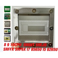 CPU pin grid Generation 8 9 10 CPU SRGKY SREJQ SRFFX SRF6X I7 8565U I5 8265U