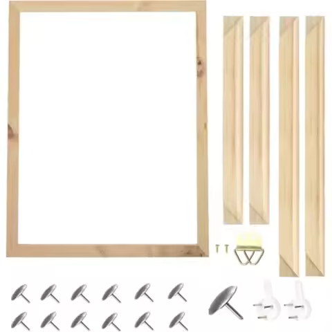 Wooden Frame DIY Picture Frames Art Suitable for Home Decor Painting Digital Diamond Drawing Paintin