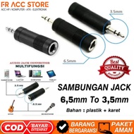 6.5mm To 3.5mm Jack Connection 6.5mm To 3.5mm Aux Converter TRS