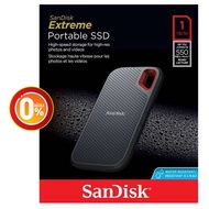[ผ่อน 0%] SanDisk Extreme Portable SSD 1TB ผ่อนนานสูงสุด 6 เดือน (SDSSDE60-1T00-G25#) แซนดิส เมมโมรี่ ฮาร์ตดิสภายนอก เอสเอสดี อุปกรณ์จัดเก็บข้อมูล คอมพิวเตอร์ โน๊ตบุ๊ค Notebook PC รับประกัน 3 ปี โดย Synnex