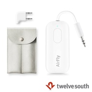 Twelve South AirFly Pro Deluxe 藍牙發射器 (含航空音源孔雙轉單孔接頭) - 白色 TS-2305