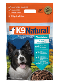 K9 Natural Freeze Dried Hoki &amp; Beef 1.8kg