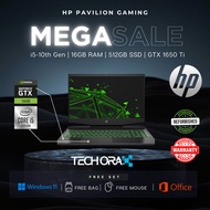 HP PAVILION GAMING LAPTOP 15 | Core i5 10th Gen  | 16 GB RAM | 512 GB SSD | MS Office 24 |