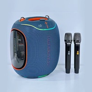 Hopestar Party box 600 ลำโพง300W เสียงดัง ไฟRGB แถมไมโครฟอง2 ตัว