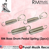 RM Bass Drum Kick Pedal Tension Spring 2pcs Spring For Bass Drum Pedal Bass Drum Spring Drum Accesso