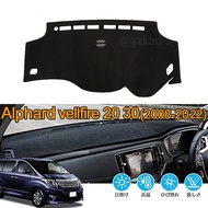 Dashboard Cover Alphard 20 30 vellfire 20 30（2008-2023）agh30 anh20 AGH20 Dashboard Cover Leather black