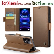 Business Casing For xiaomi poco x6 x5 pro F5 M5S M6pro C65 phone case Redmi note 12 pro Luxury Leath