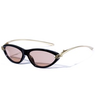 Cyxus แมวตาแว่นกันแดดแบบเรโทรที่ไม่ซ้ำกันปม-รายละเอียดวัดอินเทรนด์1344แว่นตากันแดด