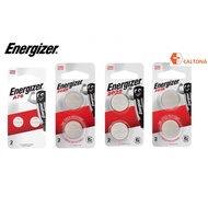 2pcs of Energizer Original Coin Battery CR2016, CR2025, CR2032, LR44