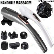 SPorts Handheld Massager Body Back Muscle Massager Strong Vibration Deep Tissue Pain Relief G-Relax Massager Strong Percussion Charging Type手持按摩枪