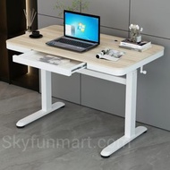 Height Adjustable Computer desk|輕鬆手動 升降電腦桌 手動升降桌, 可調節高度書桌 [standing desk, high desk, table, furnitur