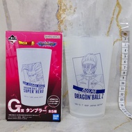 Dragon Ball Bulma Tumbler Ichiban Kuji G Prize Glass