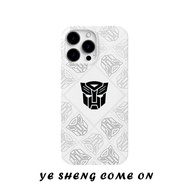 Ins Simple Transformers QYJS Phone Case Suitable for IPhone 11 7 8 plus 12 PRO X XS XR XSMAX 17 16 1