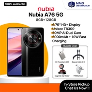 Nubia A76 5G (8GB+128GB) | 6.75” HD+ | 90Hz | 50MP AF AI Camera | 5000mAh