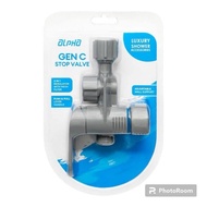 Alpha Stop Valve Gen C Grey/White Original/water heater valve alpha