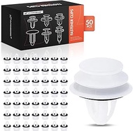 A-Premium 50PCS Nylon Retainer Clip Fasteners Compatible with BMW 328i, 330i, 335i, 340i, X5, 528i, 