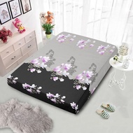 Sarung Kasur Busa Resleting Sprei Aesthetic Motif Flamingo Bahan Polyester