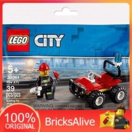 LEGO CITY Fire ATV Polybag MISP 30361