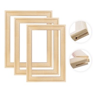 YoYo❤️【Ready stock】 Wood frame for canvas oil painting   wood inner frame diy combination frame fram