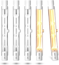 Lamptobe R7S Halogen Bulb 78MM 48W 230V Dimmable T3 J78 Linear Halogen Bulbs 78mm Warm White 2700K P