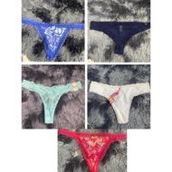 Thongs in many designs, dirty defects, small defects (333)
