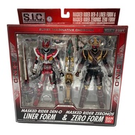 BANDAI S.I.C. VOL.45 Kamen Rider Den-O Liner Form & Kamen Rider Zeronos Zero Form Figures