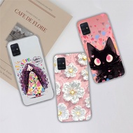 Phone Case For Samsung Galaxy A51 A51 5G Matte Cases Clear Soft Silicone Protective Back Cover For S