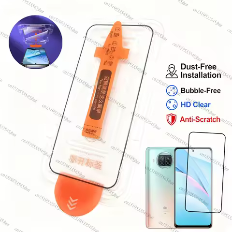 Tempered Glass For Xiaomi Mi 10T Lite Glass Xiaomi Mi 10TLite 10T Pro 5G Dust Free Screen Protector 