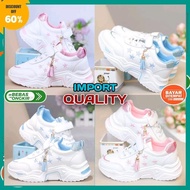 sepatu sekolah TK SD anak perempuan cewek laki laki comok umur 2 3 4 5 6 7 8 9 10 11 12 tahun / sepa