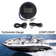 Harness Included Digital Multi-Function Tachometer Gauge 6Y5-8350T-01 For Yamaha 225HP 250HP Outboar