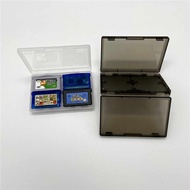 Full New Clear 8In1 Game Card Organizer for GameBoy GBA GBA SP Game Card Storage Box Game Accessorie
