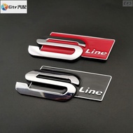2 Suitable For Audi Sline/V6T/V8T Sticker Rear Body A3/A4/A5/A8/TT/Q2/Q3/Q5/Q7