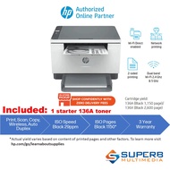 HP LaserJet MFP M236dw Printer (Print, Scan, Copy, Wireless, Auto Duplex)