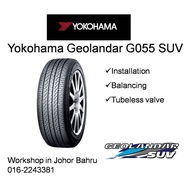 Yokohama Geolandar G055 SUV (Installation at tyre shop)