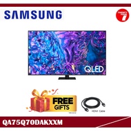 [ Delivered by Seller ] SAMSUNG 75" inch Q70D QLED 4K Smart TV (2024) QA75Q70DAKXXM (75Q70D 75 Inch 