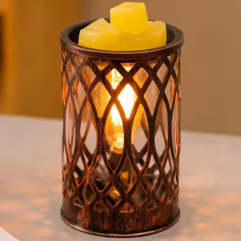 Electric Wax Melt Warmer and Scent Diffuser Ceramic Fragrance Wax Melts Warmer Air Freshener for Hom