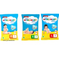 Pampers Pants Sachet Moko Moko Genki S L M XL Japan Quality 1 Pack Contains 10 Sachets/Pcs