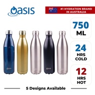 Oasis Stainless Steel Insulated Water Bottle 750ML (Plain)