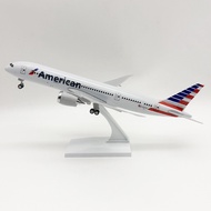 30CM Airplane Model B787 Merikin Air Resin Static Model